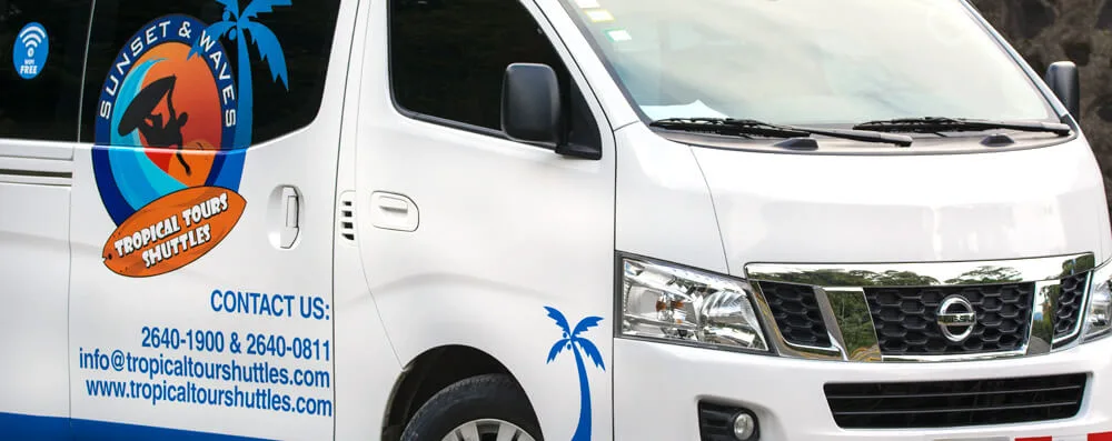 Tropical Tours Shuttles, La Fortuna
